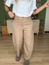 Camel Barrel Pantolon