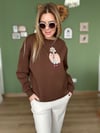 Kahve Ayıcıklı Sweatshirt