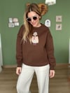 Kahve Ayıcıklı Sweatshirt