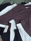 Kahve Uzun Kollu Bodysuit