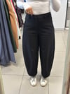 Siyah Barrel Pantolon