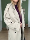 Taba Oversize Trençkot
