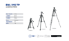 EXEN ENL 315 TP ALÜMİNYUM TRİPOD