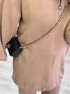 0529 - Düz Triko Pant. Takım - Camel