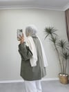 1182 - Düğmeli Trençkot - Haki