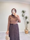 1359 - Drapeli Bluz - Camel