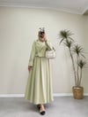 1700 - Ceket Etek Takım - Soft yeşil