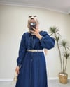 2148 - Denim Etek Takım - Lacivert