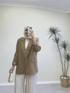 2325 - Blazer Ceket - Haki