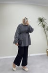 2615 - Yün Kazak - Antrasit