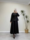 3018 - Puff Etek Takım - Siyah