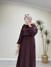 3025 - Tencel Etek Takım - Bordo
