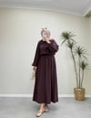 3025 - Tencel Etek Takım - Bordo
