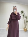 3025 - Tencel Etek Takım - Bordo
