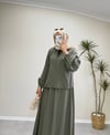 3025 - Tencel Etek Takım - Çağla