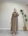 3025 - Tencel Etek Takım -  Camel 