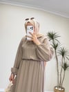 3025 - Tencel Etek Takım -  Camel 