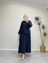 3025 - Tencel Etek Takım - Lacivert