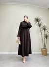 3032 - Lisa Elbise - Kahverengi