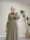 3056 - Merli Elbise - Bej