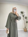 3117 - Tencel Elbise - Çağla