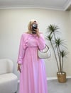 3664 - Peri Elbise -  Pembe