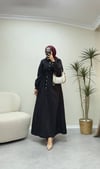 3711 - Marina Elbise - Siyah 