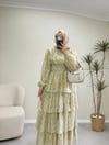 3728 - Solina Elbise - Yeşil