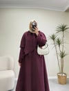 3742 - Amora Elbise - Bordo
