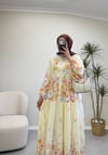 4008 - Rüya Elbise -  Sarı