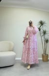4039 - Bahar Elbise - Pembe