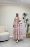 4039 - Bahar Elbise - Soft  Pembe