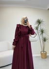 4091 - Merli Elbise - Bordo
