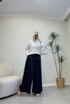 4145 - Oysho Etekli Pantolon - Lacivert