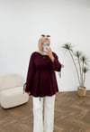 4183 - Yasmin Oysh Sweat - Mürdüm