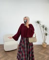 4213 - Örme Kazak - Bordo