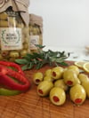Biber Dolgulu Yeşil Zeytin