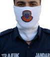 Jandarma Trafik Beyaz Boyunluk, Beyaz Triko Boyunluk