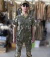 Kara Kuvvetleri TSK Kamuflaj Kısa Kollu Gömlek