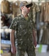 Kara Kuvvetleri TSK Kamuflaj Kısa Kollu Gömlek