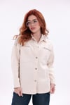  Taş Detaylı Ceplı  Gabardin Ceket