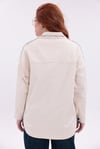  Taş Detaylı Ceplı  Gabardin Ceket