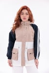 Colorblock Mix Yağmurluk Parka
