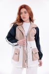 Colorblock Mix Yağmurluk Parka