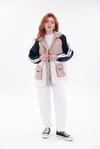 Colorblock Mix Yağmurluk Parka