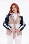 Colorblock Mix Yağmurluk Parka