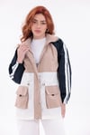 Colorblock Mix Yağmurluk Parka