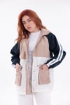 Colorblock Mix Yağmurluk Parka