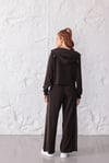 Kahve Premium Pamuklu Sweat-Pantolon Takım