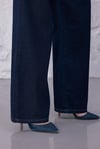 Lacivert Comfort Beli Lastikli Pantolon
